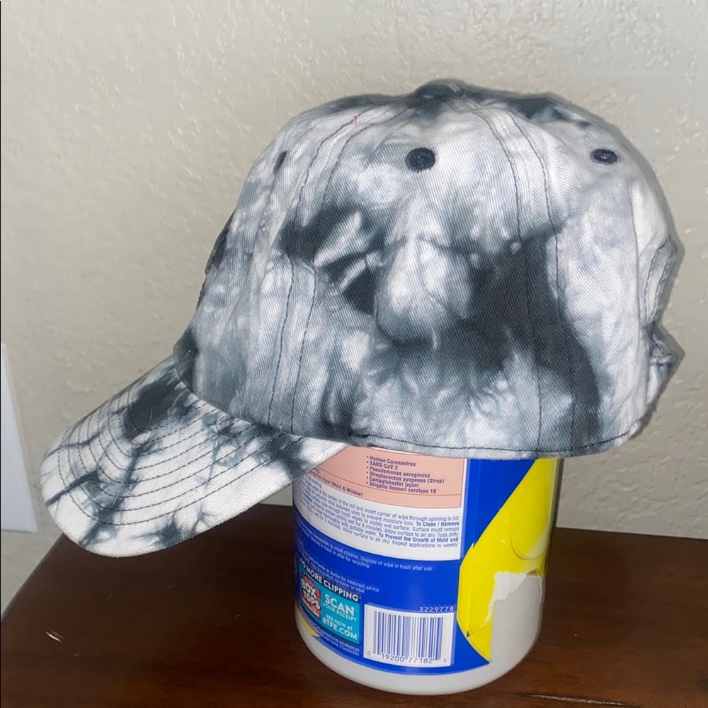 Adidas Black and White Tie-Dye Cap - Picture 3 of 5